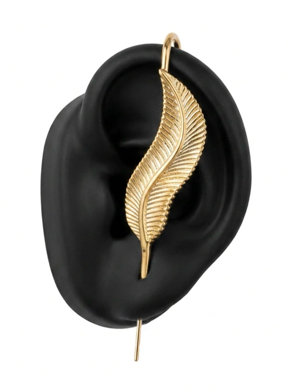 Oreylo Gold Feather Single Earring